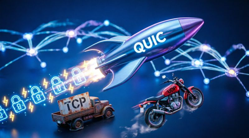 Comparatif entre TCP, UDP et QUIC sur la couche transport